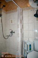Higienos kambaryje (3 kv. m) praustuvė, dušas, WC.