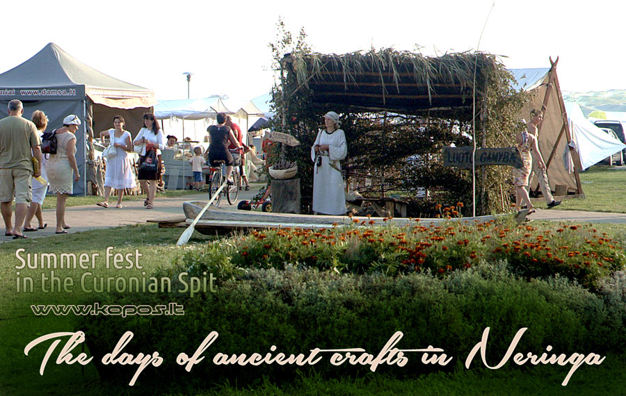 The days of ancient crafts in Neringa - Summer fest 2014