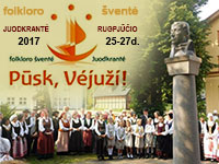 Pusk Vejuzi 2017 folkloro šventė Juodkrantėje