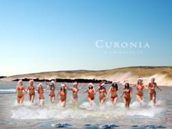 Christmas collection - Christmas girls in Curonian lagune