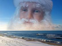 Christmas collection - Santa Clause near the Baltic sea